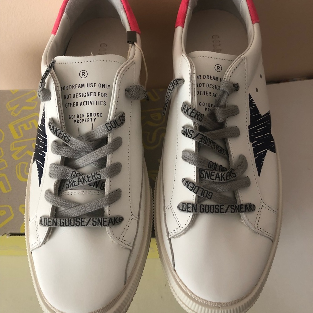 GOLDEN GOOSE May Superstar Sneakers BRAND NEW - Picture 4 of 14